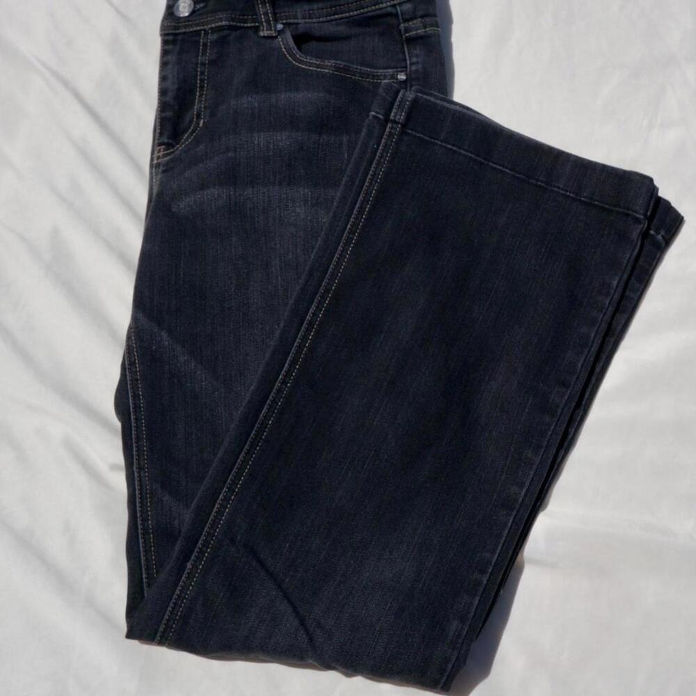 black bootcut jeans from White House Black Market